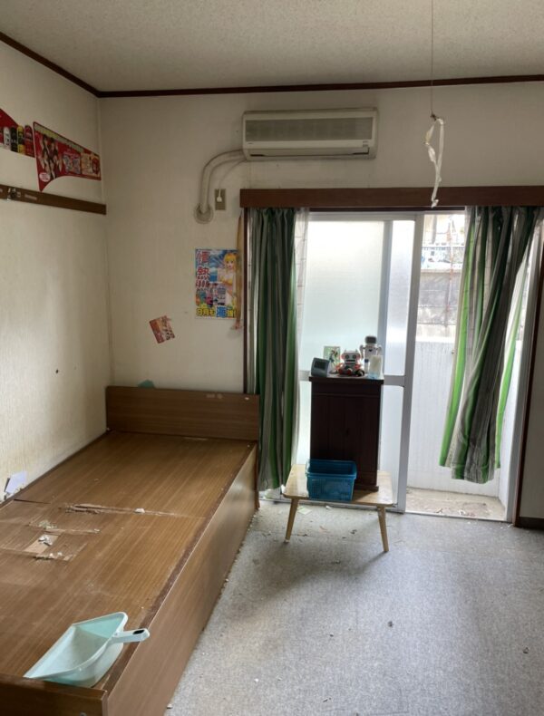 作業後の部屋